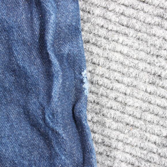 Levi’s 501 Jeans Mens 32x31 Dark Blue Original Button Fly Straight Leg - Picture 11 of 12